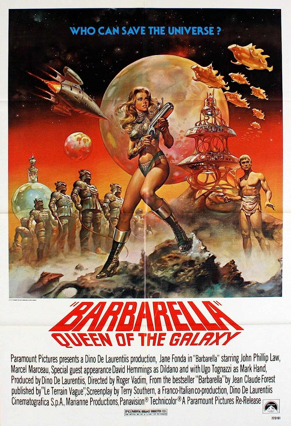 ดูหนังออนไลน์ฟรี Barbarella บาร์บาเรลล่า (1968)